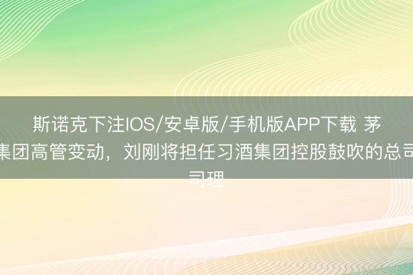 斯诺克下注IOS/安卓版/手机版APP下载 茅台集团高管变动，刘刚将担任习酒集团控股鼓吹的总司理