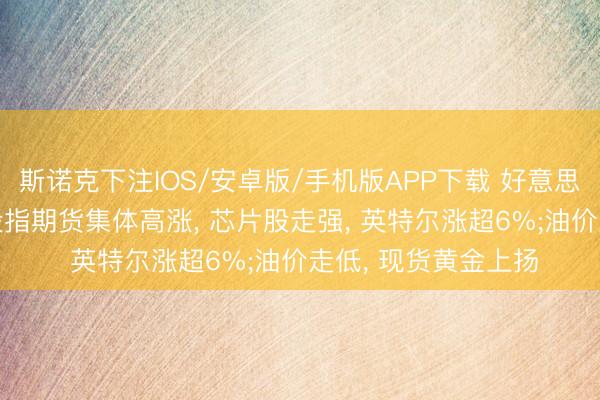 斯诺克下注IOS/安卓版/手机版APP下载 好意思股盘前速递: 三大股指期货集体高涨， 芯片股走强， 英特尔涨超6%;油价走低， 现货黄金上扬